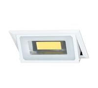 Foco LED empotrable de techo Bonn de 40 W, 4100 K, 100º, luz ambiental indirecta para interiores, acabado blanco mate - Beneito & Faure
