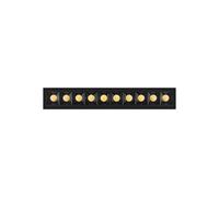 Foco LED empotrable modular Tram 20W 30° Tuya, CCT 2700K-6000K, negro mate - Alta eficiencia y control inteligente - Beneito & Faure