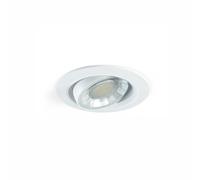 BENEITO FAURE Foco LED empotrable redondo orientable regulable 8 W IP44 3000 K