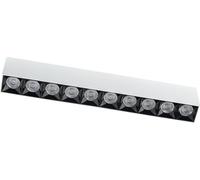 Foco LED MIDI, blanco, 40W, luz blanca neutra, 3500 lúmenes, aluminio, dimensiones: 6,6 x 38,5 x 4,2 cm, IP20, marca Nowodvorski Lighting