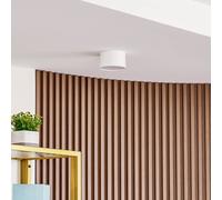 Foco LED Nivoria de Lindby, Ø 11 cm, 9 W, blanco, metal