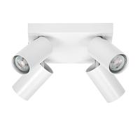 Foco LED OSRAM OCTAGON PL, 4 x 3,4W, casquillo GU10, 920 lúmenes, blanco, temperatura de color 2.700K, luz blanca cálida, diseño atemporal, bombilla LED reemplazable, ideal para interiores, índice de