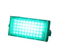 Foco LED para exterior, Reflector LED Rojo/verde/azul/blanco De 50W Reflector De Luz De Inundación For Exterior Impermeable Lámpara De Pared De Calle Al Aire Libre Proyector para puertas de garaje y j