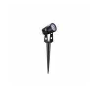 Foco LED redondo ZAS de 7 W IP65, color negro, de Beneito Faure - Beneito & Faure