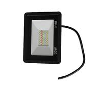 Foco LED, Tuya LED Smart Floodlights +BT Smart Home Iluminación exterior Smart Life App RGB+W+C Luz de inundación IP66 30/50W/100W Foco Luz exterior para garaje, jardín, fácil de instalar (1 50W)