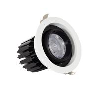 Foco Ledkia Downlight LED 18W COB Direccionable 360º Circular CRI90 No Flicker - Ahorro Energético No flicker 4000k neutral white