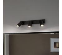 Foco LEDVANCE Octagon, atenuable, de 3 luces, negro