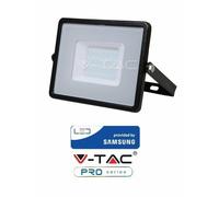 Foco Negro LED Exterior 30W Ultrafino Chip Samsung V-tac Pro VT-30