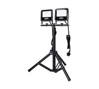 FOCO PROYECTOR LED CON TRIPODE 2x30W 2x2370lm 4000K LUZ DIA BLACK SERIES EDM