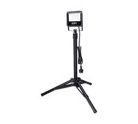 Foco proyector led con tripode 30w 2370lm 6400k luz fria black series edm