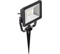 Foco Proyector led para jardin Negro 20W Black