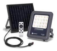 Foco Proyector LED Solar Aigostar con Control Remoto 50W 500LM Luz Blanca Fría 6500K