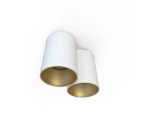 Foco reflector EYE, dorado-blanco, 2xGU10x10W, metal, dimensiones: 13x18x9 cm, IP20, marca Nowodvorski Lighting
