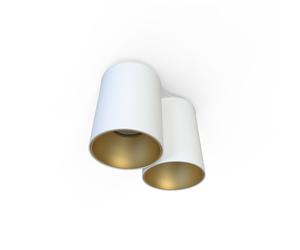 Foco reflector EYE, dorado-blanco, 2xGU10x10W, metal, dimensiones: 13x18x9 cm, IP20, marca Nowodvorski Lighting