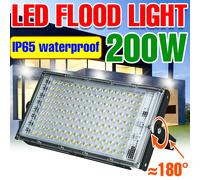 Foco reflector LED de 220V, reflector impermeable IP65, lámpara de pared para exteriores, para jardín, Patio, alumbrado público, blanco cálido/frío