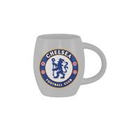 FOCO Taza de té gris con licencia oficial del Chelsea FC