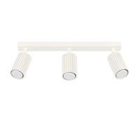 Sollux Lighting Lámpara de techo Karbon SL.1600 3x10 W 3 pantallas aluminio Beige