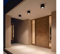 Focos empotrables LED C4 Cosmos - 25,8 W, luz blanca cálida, 2061 lúmenes, IP66, color gris