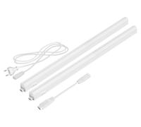 Focos LED empotrables Parlat Rigel, cada uno con 57,3 cm de longitud, 880 lúmenes, color blanco, juego de 2 unidades