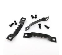 FOELANNE Gancho para Cuadros en Forma de Diente de Sierra, Perchas for Marcos de Cuadros con Dientes de Sierra, 25 Piezas, Multicolor(B Black 7x42mm)