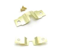 FOELANNE Gancho para Cuadros en Forma de Diente de Sierra, Perchas for Marcos de Cuadros con Dientes de Sierra, 25 Piezas, Multicolor(F Golden 10x50mm)