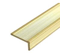 FOELANNE Protector de Borde Escalera en Forma L latón