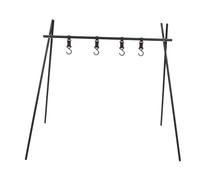 Fogata Soporte de cocina Trípode Parrilla para barbacoa Portátil Picnic al aire libre Utensilios de cocina Suministros para fiestas Parrilla plegable de aleación de aluminio para