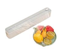 Foil Dispenser con Cuchilla - Cortador Recargable y Ahorradora de Espacio - Organizador de Papel de Aluminio y Film Transparente | para Alacena, Cocina, Despensa, Hogar y Apartamento