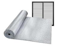 Foil Insulation Roll | Bubble Insulations Foill Reflector | Sustainable Thermal Insulaption Reflective Radiant & Barrier | Soundproof Cotton Layer for Roofs, Walls &