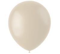 Folat 19638 Globos de látex cremoso de 33 cm de 13 pulgadas, 50 unidades, café, marrón, albaricoque, globos de látex para cumpleaños, bodas, baby shower, safari, decoración de fiesta en la selva