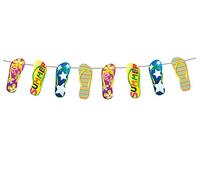 Folat 20715 - Guirnalda con diseño de chanclas (10 m)