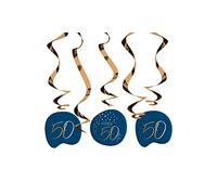 Folat 66550 Perchas Elegant Verdadera azul 50 Años-5 piezas, color rose gold
