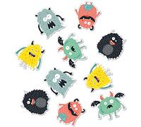 Folat 68324 Confeti de mesa XL Monster Bash - 45 piezas