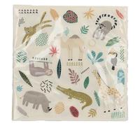 Folat 68351 Servilletas Zoo Party 33x33cm - 20 piezas