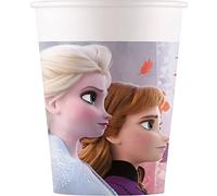 Folat 93465P Tazas de papel Frozen 2 200ml - 8 piezas