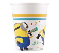 Folat 93512P Tazas Papel FSC Minions 200ml - 8 piezas