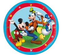 Procos Platos de papel Mickey Mouse 93822P 23 cm FSC – 8 piezas