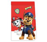 Folat 94105P Bolsas de Dulces y regalo Paw Dog Patrol 4 piezas - para Cumpleaños de niños