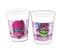 Folat B.V. 87015 Trolls - Vasos, pack 8 unidades (Amscan 7015)