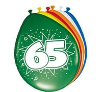 Folat B.V.- Amscan - Globos de cumpleaños (8 unidades), Multicolor, Costumes (08265) , color/modelo surtido