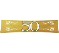 Folat B.V. Bandera de 50 años, Bodas de Oro, poliéster, Aprox. 40 x 180 cm