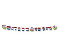 Folat B.V- Folat Bienvenido a casa Carta Bandera, Multicolor (7424)