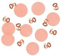 Folat Confetti Elegante Rubor exuberante años-25 gramos, color rosado, Número 60 (67360)