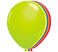 Folat - Globos De Neón Multicolor Para Fiesta - 12In/25cm - 50 piezas