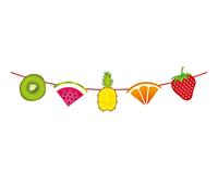 Folat - Guirnalda de empavesado de frutas tropicales - 6 m