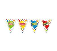 Folat - Guirnalda de fiesta de feliz cumpleaños - 6 m