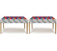Folat Mantel con diseño de Caballeros y Escudos, 180 x 130 cm, Color/Modelo Surtido (Paquete de 2)