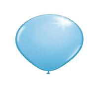 Folat - Metálico Globos De Azul Claro color - 12In/30cm - 100 piezas