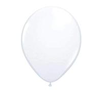 Folat - Metálico Globos De Blanco color - 12In/30cm - 100 piezas