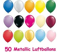 Folat - Metálico Globos De Multicolor - 12In/30cm - 100 piezas